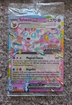 Sealed Prismatic Evolutions Surprise Box Stamped EX Promo Cards 9/9 Complete Set - Image 4