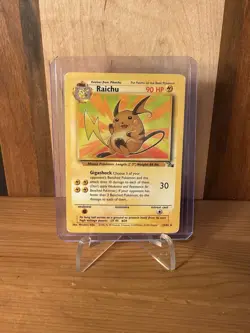 Pokemon! Raichu 29/62 Fossil Regular - Image 4