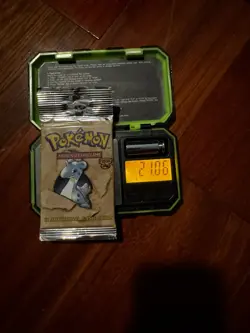 Pokemon TCG Fossil Booster Pack - Long Crimp - Factory Sealed Lapras Heavy - Image 2