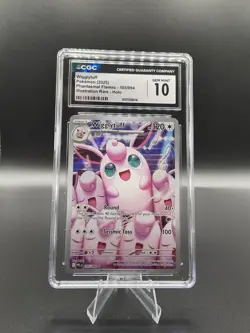 Pokemon TCG Wigglytuff Illustration Rare #105 CGC 10 Gem Mint - Image 1