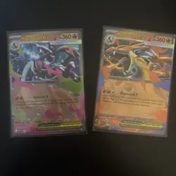 MEGA CHARIZARD X EX #29 + MEGA CHARIZARD Y EX #30 Promo | Lot of 2 | MEP - Image 1