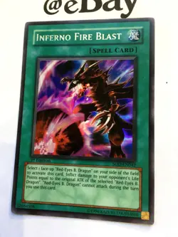 YUGIOH - INFERNO FIRE BLAST - 1ST ED. - ULTRA - SOUL OF THE DUELIST - SOD-EN042 - Image 3