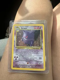The Pokemon Company Gengar 5/62 Fossil Holo Rare Stage 2 80 HP English 1999 - Image 1