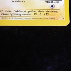 Pokemon TCG Pikachu Wotc Promo 01/53 Basic Promo Regular English 60 HP - Image 4