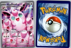 Wigglytuff 105/094 Illustration Rare Phantasmal Flames Pokemon NM - Image 3
