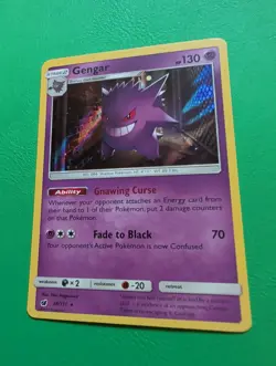 Pokemon TCG Gengar 38/111 Holo Rare Crimson Invasion - Image 2