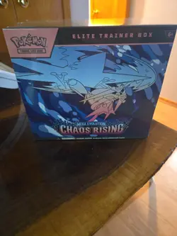 Pokemon Chaos Rising Elite Trainer Box Factory Sealed ETB - Image 1