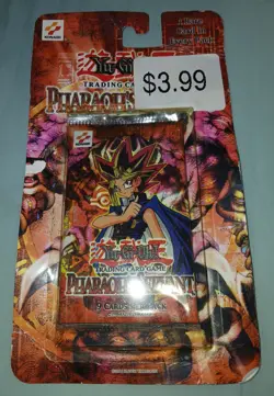 YuGiOh Pharaoh's Servant Blister Booster Pack Sealed Square Original Konami 53334289504 - Image 1