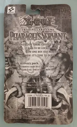 YuGiOh Pharaoh's Servant Blister Booster Pack Sealed Square Original Konami 53334289504 - Image 3
