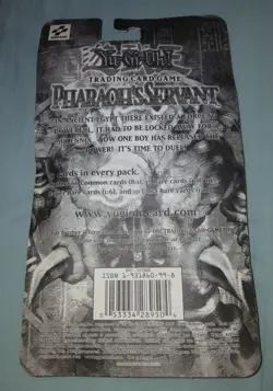 YuGiOh Pharaoh's Servant Blister Booster Pack Sealed Square Original Konami 53334289504 - Image 4