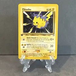 Nintendo Pokemon TCG Pikachu 70/111 Neo Genesis 1st Edition English Common 2000 - Image 1