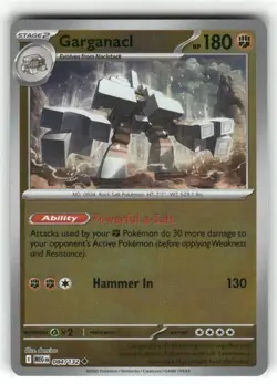 Garganacl 084/132 Reverse Holo Mega Evolution Pokemon TCG - Image 1