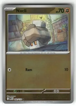 Nacli 082/132 Reverse Holo Mega Evolution Pokemon TCG - Image 1