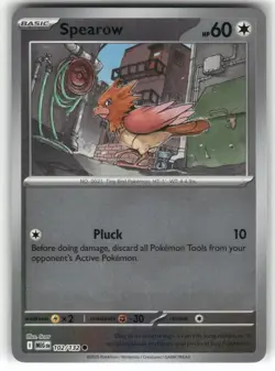 Sparrow 102/132 Reverse Holo Mega Evolution Pokemon TCG - Image 1