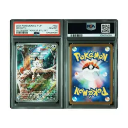 Pokemon Meowth 192/SV-P PSA 10 JP Starter Deck Generations Promo - Image 3