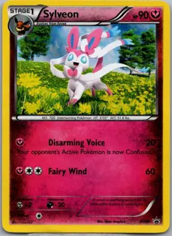 Pokemon Sylveon XY04 Sheen Holo XY Black Star Promo - Image 1