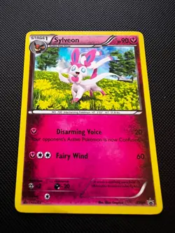 Pokemon Sylveon XY04 Sheen Holo XY Black Star Promo - Image 2