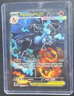 Mega Charizard X EX 125/094 EX Holo - Me02 Phantasmal Flames 360 HP EN - Image 1
