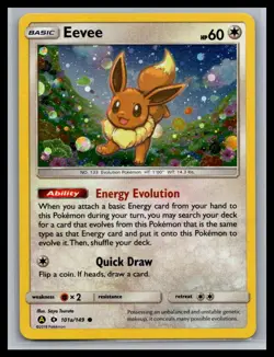 Eevee 101a/149 Holo Promo Alternate Art Promos Pokemon Holo Lightly Played - Image 1