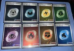Pokemon 2023 Professor Program Holofoil Energy Set!! - 1 of each energy - Image 2