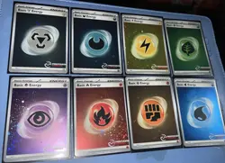 Pokemon 2023 Professor Program Holofoil Energy Set!! - 1 of each energy - Image 3