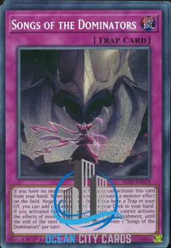 Yugioh Songs Of The Dominators ALIN-EN078 Secret Rare 1st Edition - Image 3