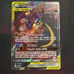 Naganadel & Guzzlord GX (Alternate Full Art) 224/236 Sm-Cosmic Eclipse Holo - Image 1