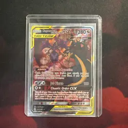 Naganadel & Guzzlord GX (Alternate Full Art) 224/236 Sm-Cosmic Eclipse Holo - Image 3