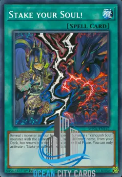 Yugioh Stake Your Soul! MP24-EN142 Prismatic Secret Rare 1st Edition - Image 3