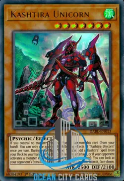 Yugioh Kashtira Unicorn DABL-EN013 Ultra Rare 1st Edition - Image 1