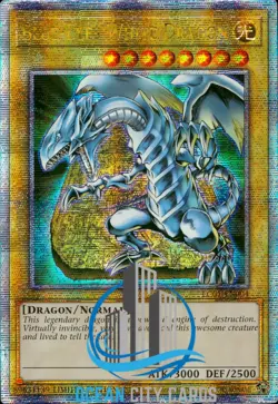 Yugioh Blue-Eyes White Dragon LC01-EN004 Quarter Century Rare Limited Edition - Image 1
