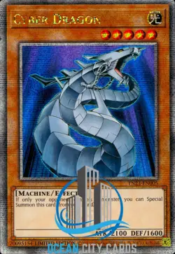 Yugioh Cyber Dragon TN23-EN005 Limited Edition Quarter Century Secret Rare - Image 1
