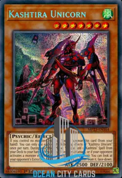 Yugioh Kashtira Unicorn MP23-EN164 Prismatic Secret Rare 1st Edition - Image 5