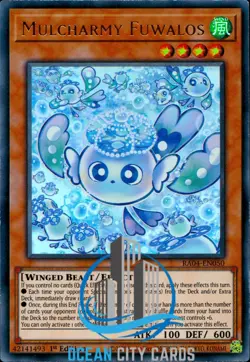 Yugioh Mulcharmy Fuwalos RA04-EN050 Ultra Rare 1st Edition - Image 3