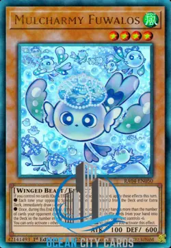 Yugioh Mulcharmy Fuwalos RA04-EN050 Ultimate Rare 1st Ed - Image 1