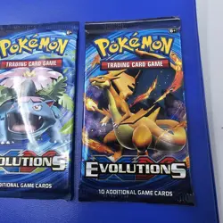 Pokemon TCG XY Evolutions X 4 Sealed Booster Packs - Full Art Set Sealed - Image 2