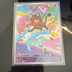 Pokemon TCG Litten 044 first partner Collection 2026 Holo series 1 - Image 1