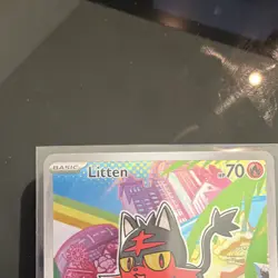 Pokemon TCG Litten 044 first partner Collection 2026 Holo series 1 - Image 3