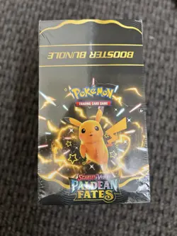 Pokemon TCG Scarlet & Violet Paldean Fates Booster Bundle Sealed Box - Image 1