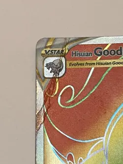 Hisuian Goodra VSTAR 202/196 Rainbow Rare Lost Origin Pokemon NM - Image 3