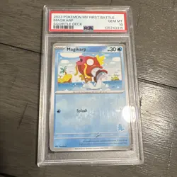 2023 POKEMON MY FIRST BATTLE-SQUIRTLE DECK MAGIKARP PSA 10 - Image 1