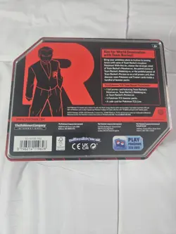 Pokemon TCG: Team Rockets Nidoking EX Tin "FACTORY SEALED" - Image 2