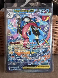 Mega Greninja ex 116/086 Special Illustration Rare SIR Chaos Rising Pokemon NM - Image 1