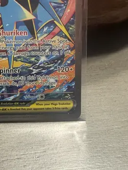 Mega Greninja ex 116/086 Special Illustration Rare SIR Chaos Rising Pokemon NM - Image 5