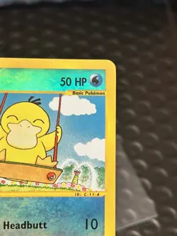 PSYDUCK REVERSE HOLO 2003 POKEMON AQUAPOLIS #104 THE GRAIL OF PSYDUCKS Near Mint - Image 3