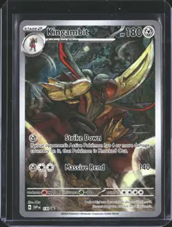 Kingambit 130 Holo Promo Scarlet & Violet Promo Pokemon NM/M - Image 1