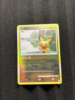Pokemon Pichu 93/123 Diamond and Pearl Promo Holo 40 HP 2007 English - Image 2