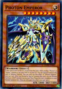 Yugioh Photon Emperor PHHY-EN001 1st Edition - Image 1