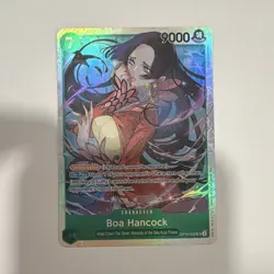 Bandai One Piece Card Game Boa Hancock OP16-032 SP Special Alt Art Foil EN 9000 - Image 1