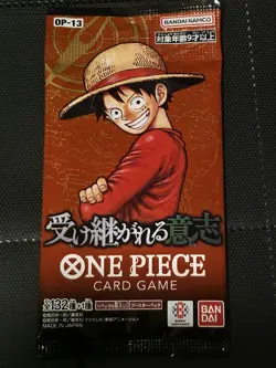 One Piece TCG OP-13 Japanese Booster Pack - Image 1